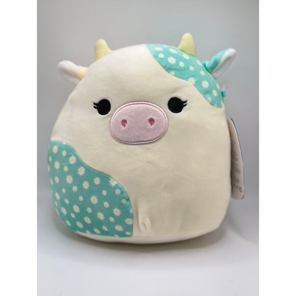 8” Easter BELANA the cow Squishmallow - Picture 1 of 3